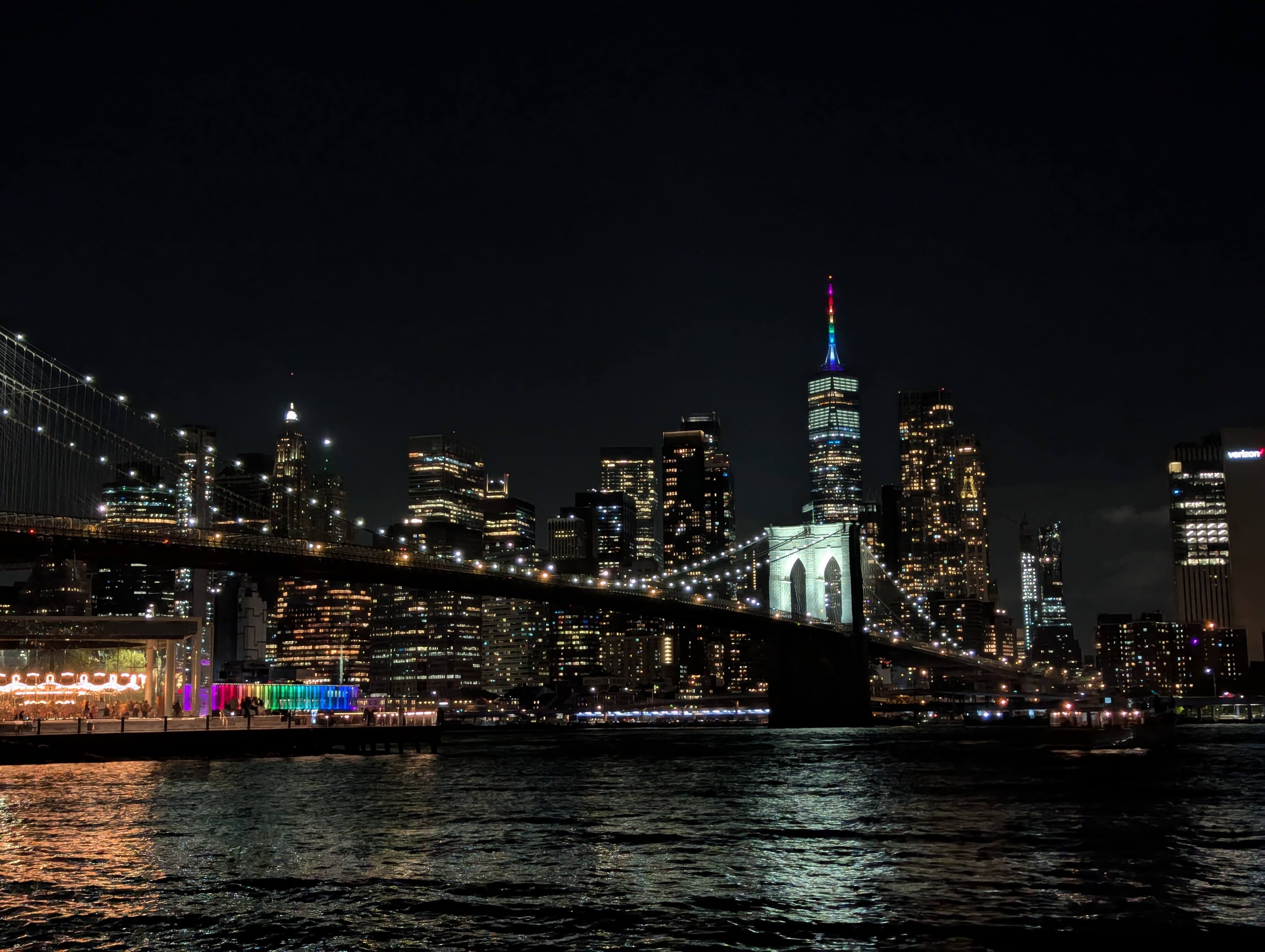 Captured during a peaceful evening walk in Dumbo, NY.